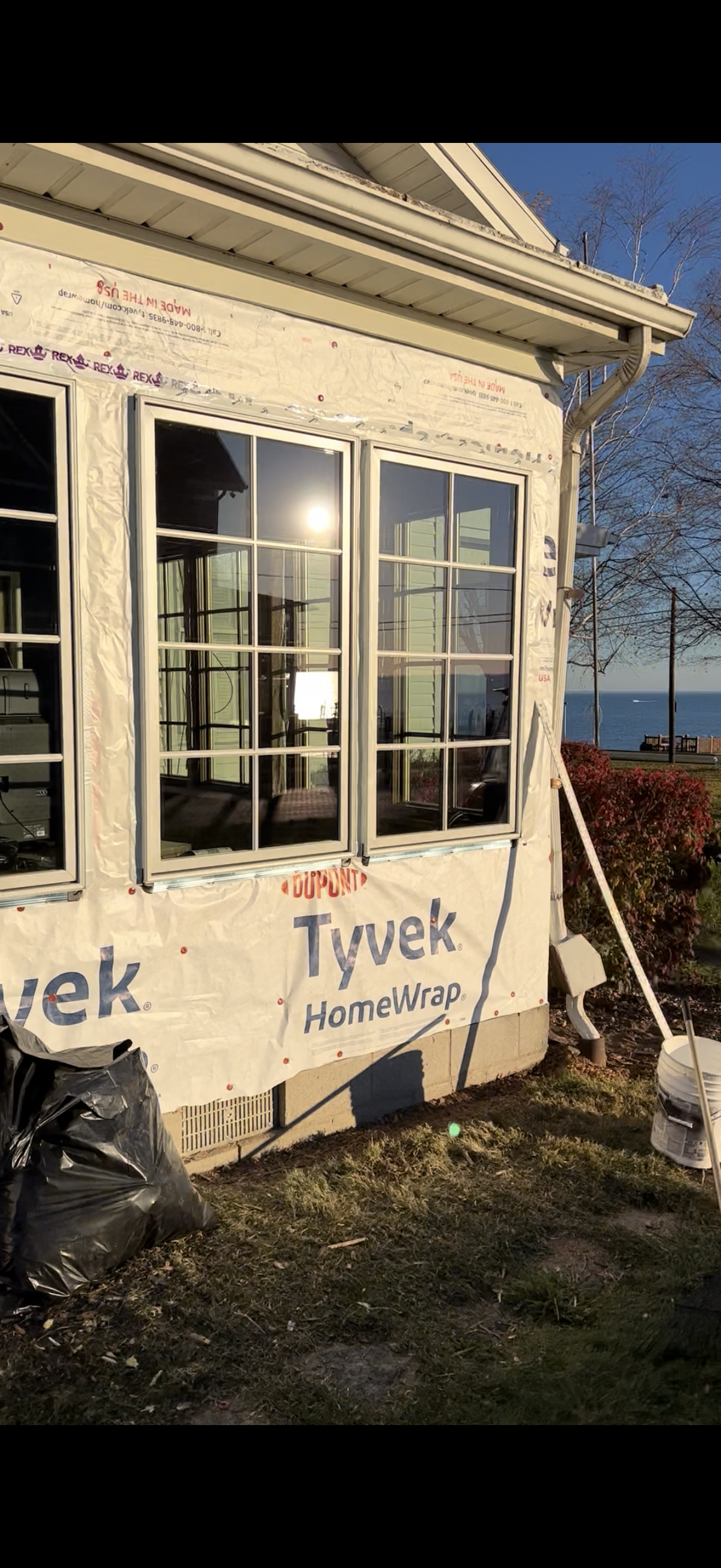 Pella window replacement on home in Kelleys Island Ohio